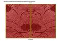 Dark Red Oriental Reeds 7x5 Cut and Fold Card