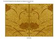 Gold Oriental Reeds 7x5 Cut and Fold Card