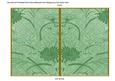 Mid Green Oriental Reeds 7x5 Cut and Fold Card