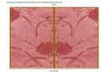 Pink Oriental Reeds 7x5 Cut and Fold Card