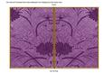 Purple Oriental Reeds 7x5 Cut and Fold Card