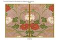 Dpink Oriental Reeds Colour 7x5 Cut and Fold Card