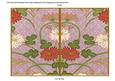 Lilac Oriental Reeds Colour 7x5 Cut and Fold Card