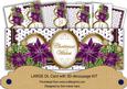 Dpurple Poinsettia Anglaise Christmas Wishes Large Dl Kit