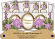 Lilac Poinsettia Anglaise Christmas Wishes Large Dl Kit