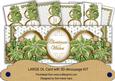 Olive Poinsettia Anglaise Christmas Wishes Large Dl Kit