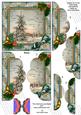 Single Tree Holly 5in Scalloped Side Stacker