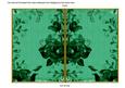 Dark Green Vintage Tea Rose 7x5 Cut and Fold Card