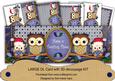 Dblue Christmas Owls Have a Tooting Time! Large Dl Card Kit