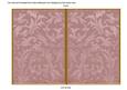 Dusky Pink Aged Scrolls 7x5 Cut and Fold Card