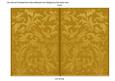 Gold Aged Scrolls 7x5 Cut and Fold Card