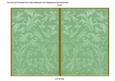 Mid Green Aged Scrolls 7x5 Cut and Fold Card