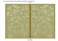 Olive Aged Scrolls 7x5 Cut and Fold Card