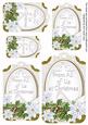Pastel Ice Poinsettia from All of Us Sentiment Tag Sheet