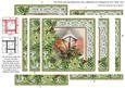 Green Lantern Poinsettia 5in Spiral Edge Stacker