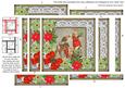 Feeding Reindeer Poinsettia 5in Spiral Edge Stacker
