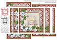 Pub Sign Poinsettia 5in Spiral Edge Stacker