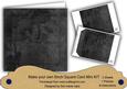 Black Aged Lily Edge 8in DIY Folded Card Mini Kit