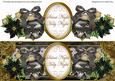 Black Night Bauble Silent Night Large Dl Topper