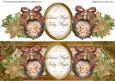 Snowy Village Bauble Silent Night Large Dl Topper