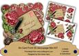 Pink Roses Thank You 8in Scallop Decoupage Mini Kit