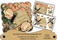Peach Roses Thank You 8in Decoupage Mini Kit