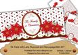 Red Poin Family at Christmas Lace Wrap Decoupage Mini Kit