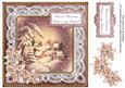Snowy Village Warmest Husband 8in Sentiment Topper