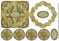 Olive Goldflake from All of Us 3D Rosette Decoupage Topper