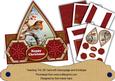Red Robin Snowflake Happy Christmas Teardrop Trio Kit