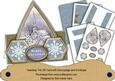 Blue Church Flake Happy Christmas Teardrop Trio Kit