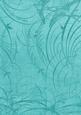 Teal Bird Flourish Swirls A4 Backing Paper