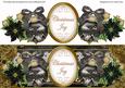 Black Night Christmas Joy Large Dl Decoupage Topper