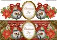 Red Robin Christmas Joy Large Dl Decoupage Topper