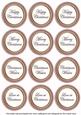 Dpink Paint Christmas Mix1 Sentiment Round Toppers