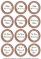 Dpink Paint Anniversary Mix Sentiment Round Toppers