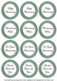 Dteal Paint Anniversary Mix Sentiment Round Toppers