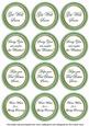 Mid Green Paint Get Well Soon Mix Sentiment Round Toppers