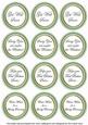 Mint Green Paint Get Well Soon Mix Sentiment Round Toppers