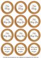 Borange Paint New Baby Mix1 Sentiment Round Toppers