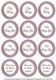 Lilac Paint New Baby Mix1 Sentiment Round Toppers