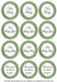 Mid Green Paint New Baby Mix1 Sentiment Round Toppers