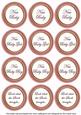 Pink Paint New Baby Mix1 Sentiment Round Toppers