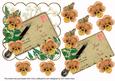 Borange Pansy Just a Note Ink Saver 6in Step by Step
