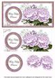 Lilac Roses Many Happy Returns Dl Decoupage Topper