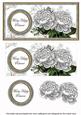 Silver Roses Many Happy Returns Dl Decoupage Topper