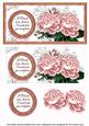 Pink Roses If Friends Were -  Dl Decoupage Topper