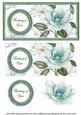 Dteal Magnolia Thinking of You Floral Dl Decoupage Topper