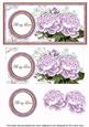 Lilac Roses All My Love Dl Decoupage Topper