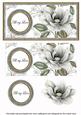 Silver Magnolia All My Love Dl Decoupage Topper